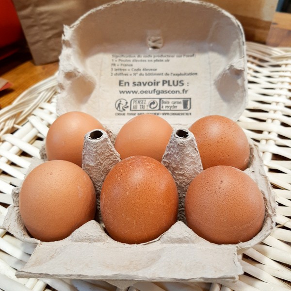 oeufs frais